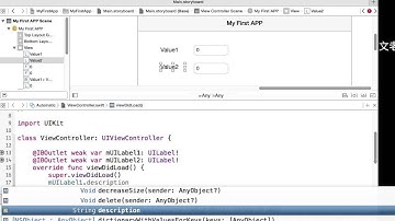 swift APP 2 1 HelloWorld 教學 【柯博文老師】