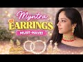 “Myntra Jewellery Haul 💎 Affordable Earrings Worth It? 🤯 | Honest Review” @myntra 