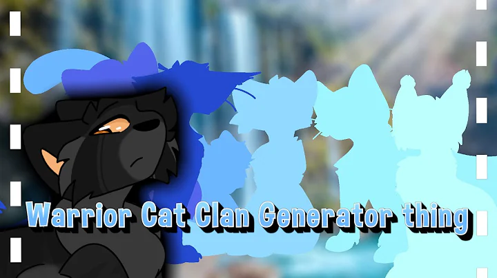 Unleash Your Inner Warrior Cat with the Clan Generator Challenge!