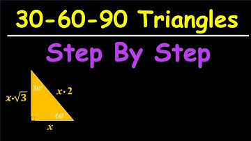 30-60-90 Triangle Explained Step by Step