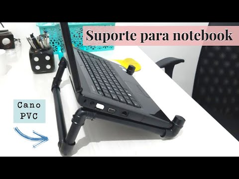 Vídeo: Suporte para laptop DIY: materiais e dicas para fazer