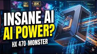 X8 Ryzen AI 9 HX 470 Mini PC Review – 86 TOPS AI Power in a Tiny Beast