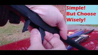 How to replace Toyota Camry windshield wipers years 2001 to 2020 EASY! Install & best silicone type.