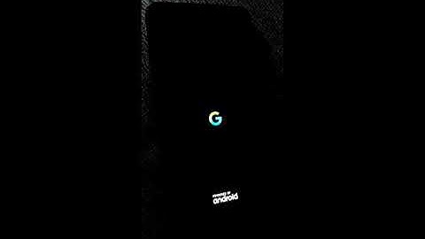 Android Q Beta 5 Dark Boot Animation