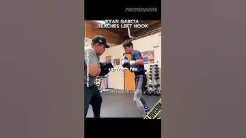How to throw the perfect left hook #shorts #boxing #boxingtraining #ryangarcia