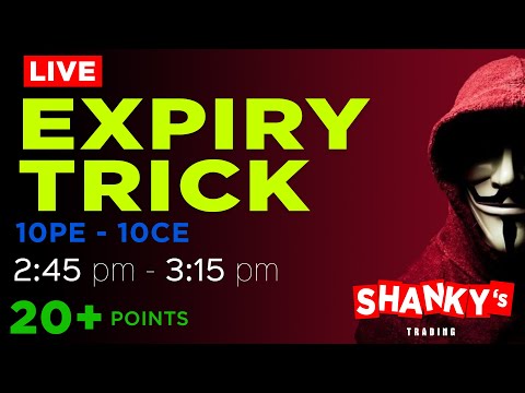 19th November Live Trading in NSE Banknifty Nifty50 Expiry Day Trick Price Action CPR Trading