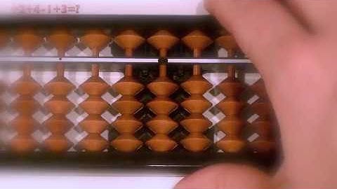 How to use an abacus - Lesson 3