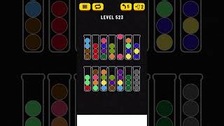 Ball Sort Puzzle level 523 solution