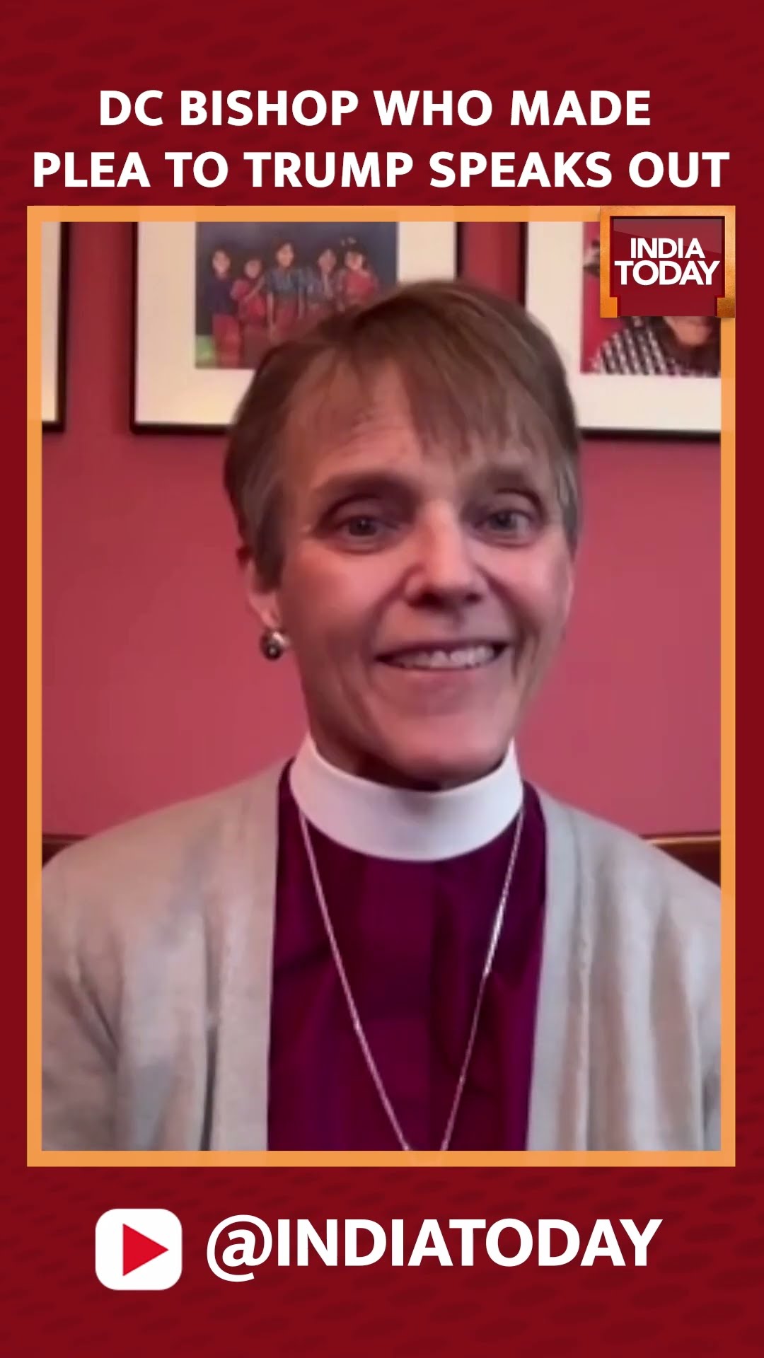 Bishop Of Washington Speaks Out After US President Donald Trump Asks Apology | #shorts #trump