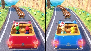 Мульт Mario Party Superstars Minigames Mario Vs Rosalina Vs Peach Vs Daisy Master Difficulty