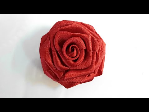 Vídeo: Como Fazer Uma Flor De Uma Fita