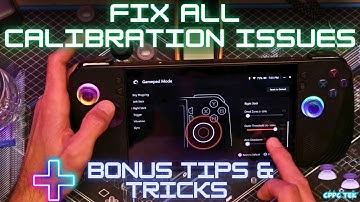 Rog Ally X Ultimate Calibration Guide (Joysticks & Triggers) + Easy Disable Touchscreen Hotkey