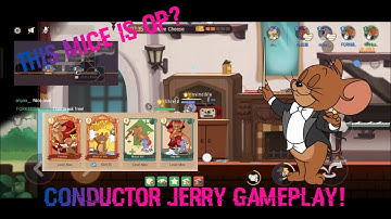 Tom and Jerry Chase - Conductor Jerry Gameplay