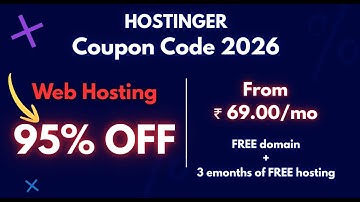 Hostinger Coupon Code 2026 | Verified Hostinger Promo Code — Get Up to 95% OFF