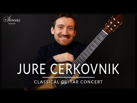 JURE CERKOVNIK - Classical Guitar Concert | Asencio, Reis, Barrios, Kuhar