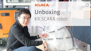 Unboxing the KUKA KR SCARA robot