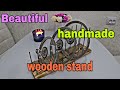Diy. Beautiful wooden stand with your own hands. Diy.