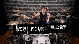 NEW FOUND GLORY - ALL DOWN HILL FROM HERE | KEMPTON MALONEY DRUM COVER | 13 YEARS OLD