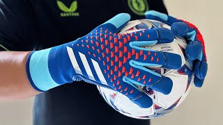 Adidas PREDATOR ACCURACY GL PRO HYBRID MARINERUSH Goalkeeper Gloves