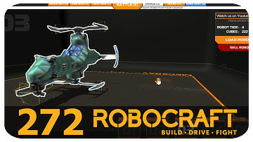 Robocraft NEW STUFF Tier 4 Plasma Helicopter