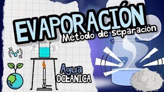 ¿Cómo se utiliza la evaporación?