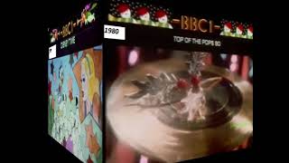 BBC 1 Christmas Holding Slides