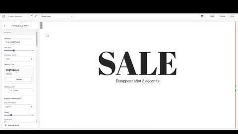 Shopify Heading Animations