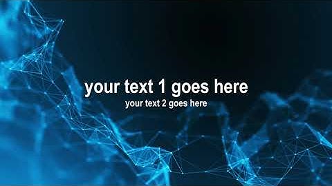 Make and Download Text Intro Video with After Effects template - MakeWebVideo.com