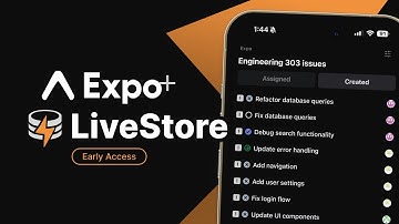 Hoe je lokaal-eerste native apps bouwt met LiveStore en Expo