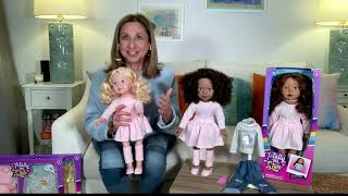 دمية أزياء "توتالي ماي ستايل" مقاس 18 بوصة مع زي إضافي متوفرة على قناة QVC screenshot 4
