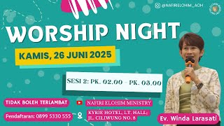 Worship Night Sesi 2 - Ev. Winda Larasati
