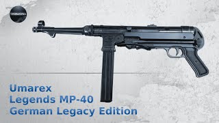 Купить пневматический пистолет-пулемет Umarex Legends MP-40 German Legacy Edition / Краткий обзор
