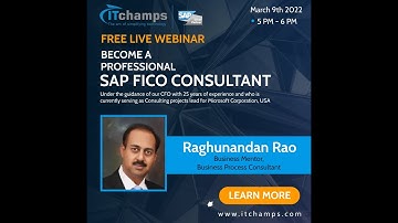 Webinar: Become a Professional SAP FICO Consultant