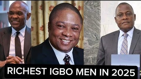 Top 10 Richest Igbo Men In 2025| In Nigeria]