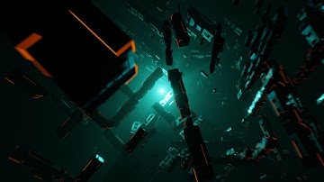 1 Hour 4K Sci Fi Motion Graphics Background VJ Loop DJ Visuals Screensaver | Blender Eevee Render