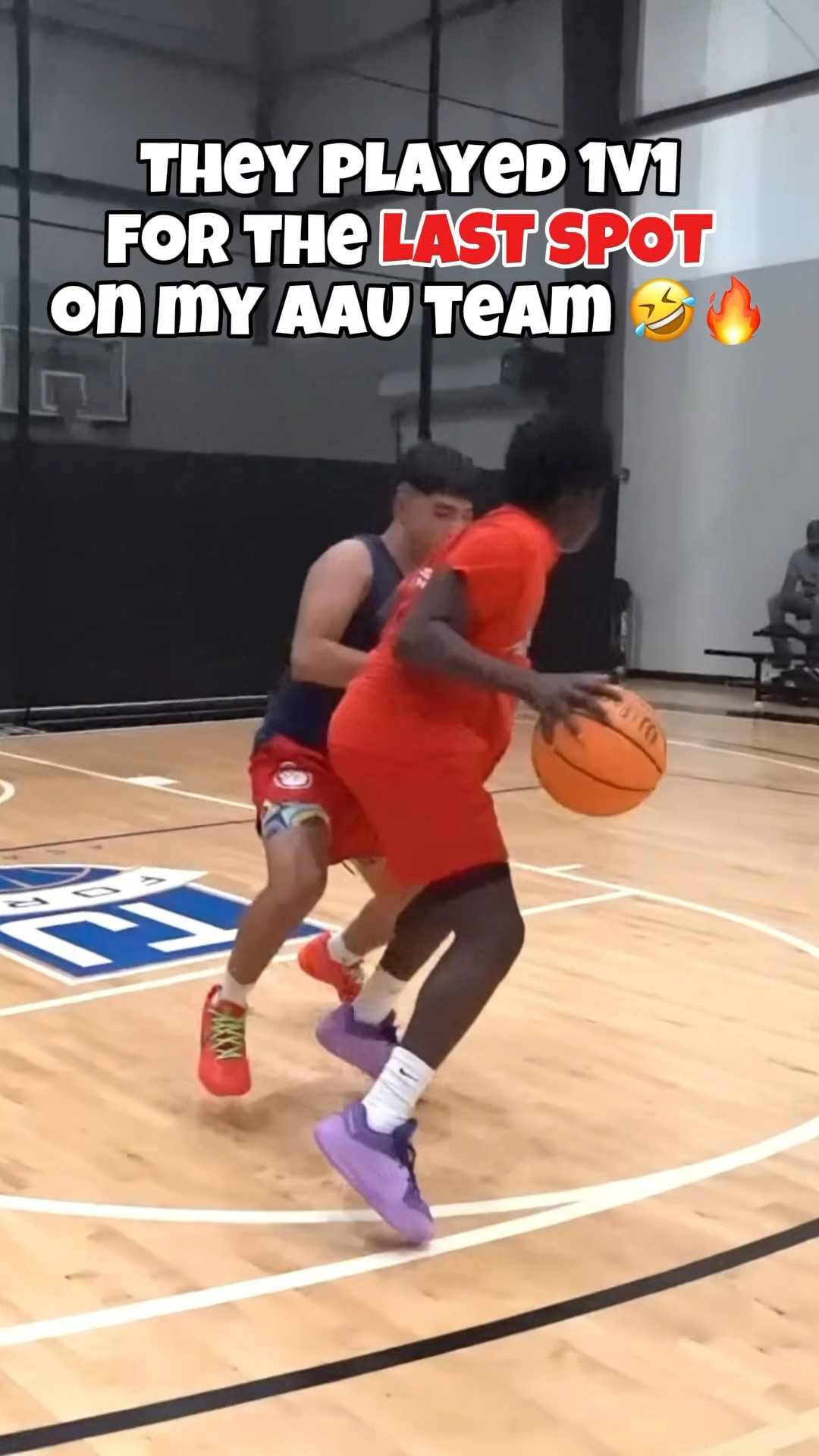 INTENSE 1v1 For The LAST SPOT on my AAU Team ??