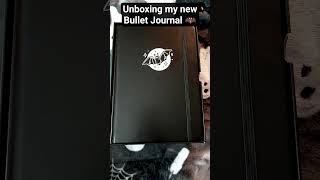 Unboxing My New BuJo 🦇