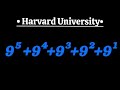 Solving  'Harvard' University Interview Tricks | Olympiad Mathematics | Can You Solve This ?
