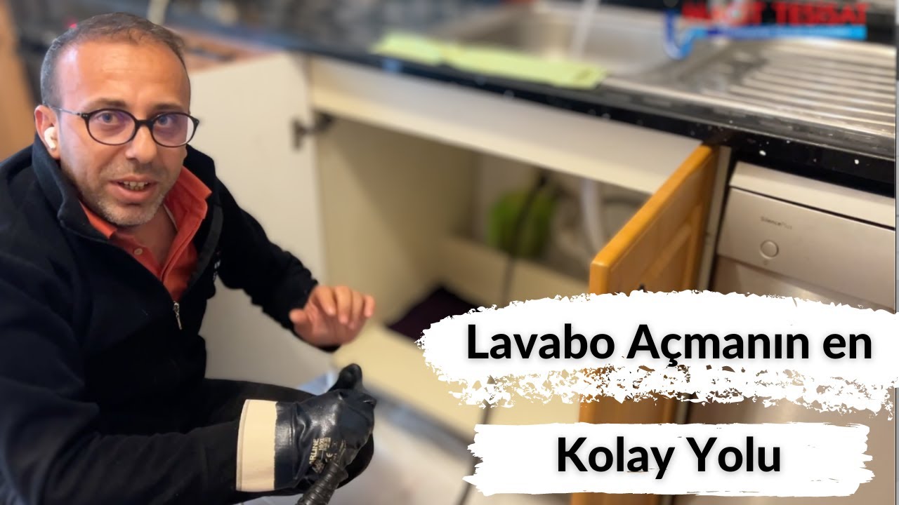 Tıkanmış Lavabo Açma Yöntemi! Bildiğin bütün yöntemleri unut