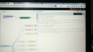 Node RED MQTT broker recieve data from EdgeX