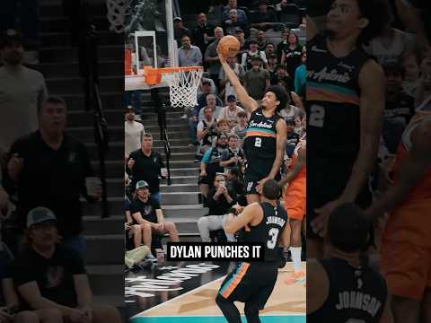 THAT’S OUR ROOK 😤 #nba #spurs #dylanharper