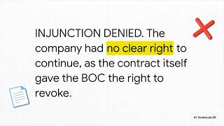 Rule 58 Preliminary Injunction - Civil Procedure 2