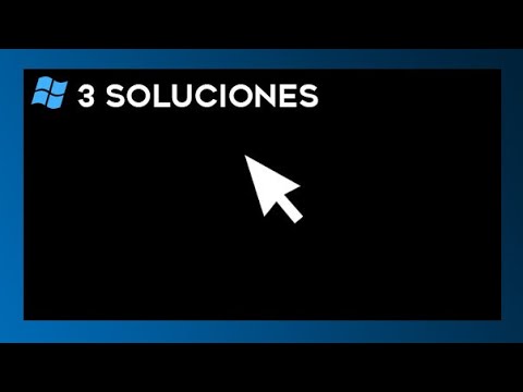 Solucion a PANTALLA EN NEGRO con el CURSOR en Windows 10
