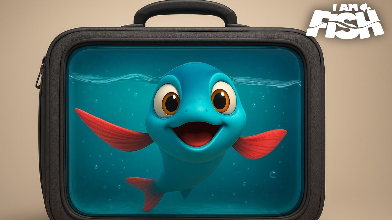 Летающая рыба пытается сбежать из аэропорта | I Am Fish продолжается