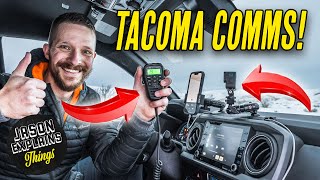 Set Up Your Tacoma with GMRS Radio and Dash Mount!