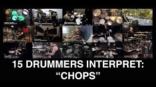 Aric Improta | 15 Drummers Interpret: "Chops" chords