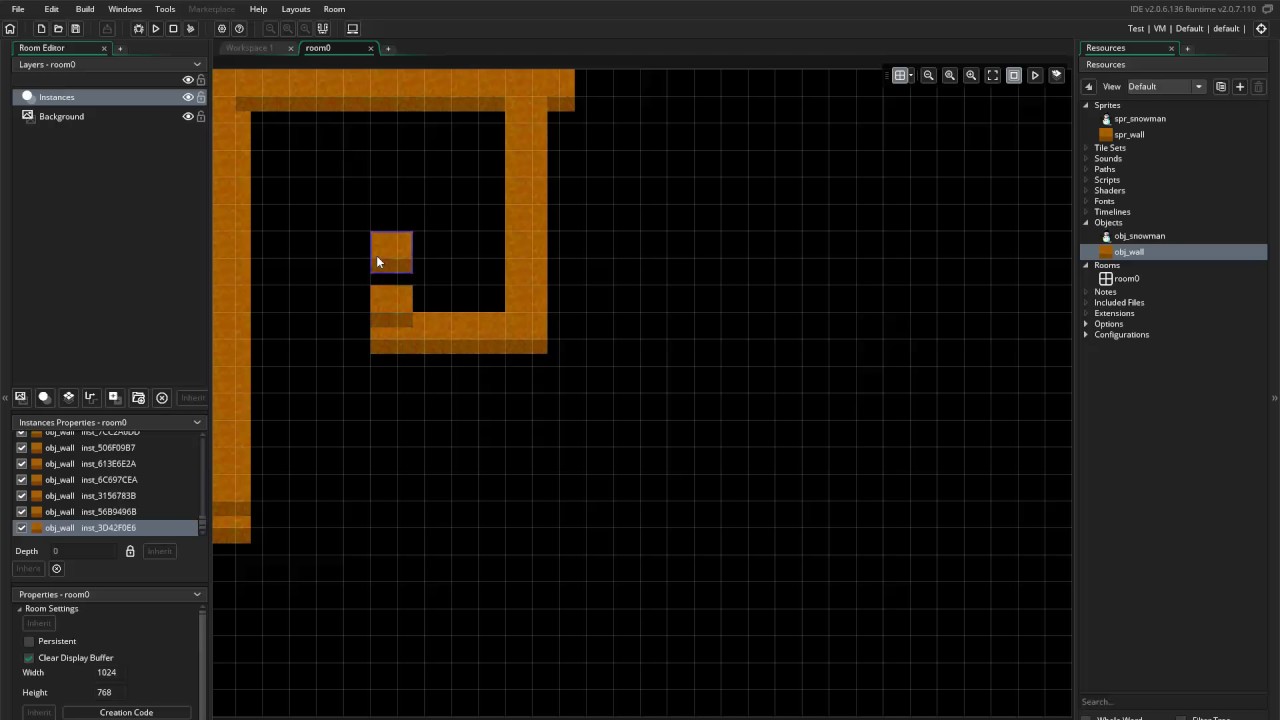 How to make sprites objects and move them and stop at the walls studio ...