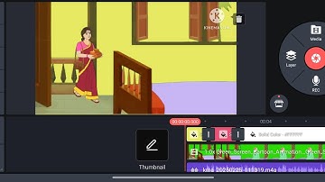 How to Make Cartoon Animation Video on Android in Kinemaster (in Hindi)