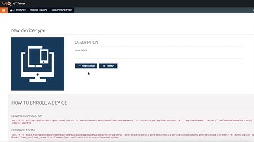 Create custome device types in WSO2 Server