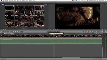 Final Cut Pro X Tutorial pt.27 - Cutting Music Video | Workflows using Multi-Cam